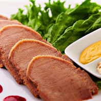 Photo of beef tongue